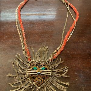 Betsey Johnson Lion necklace